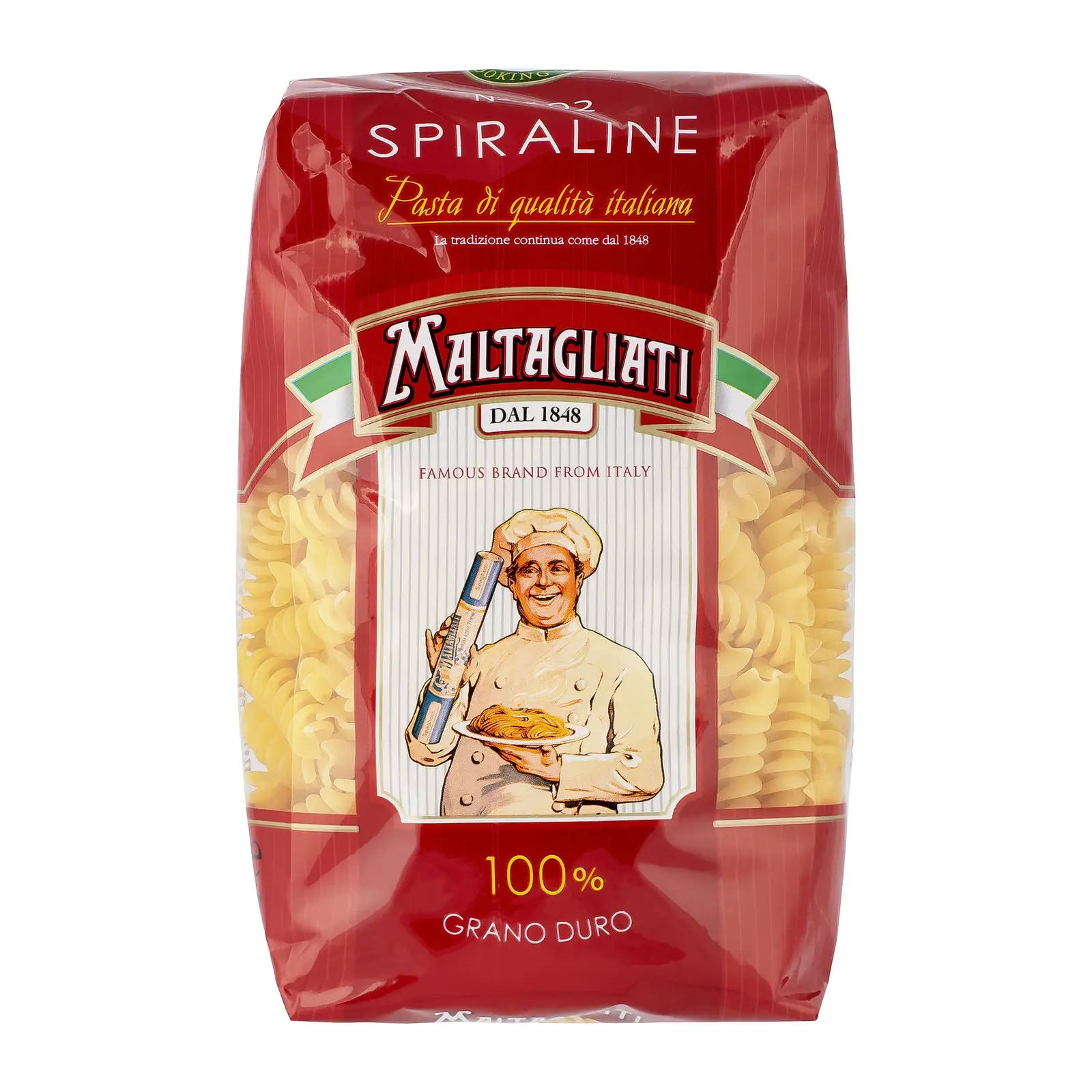 Изображение товара Макаронные изделия Maltagliati Лигурийская Спираль №102 450г