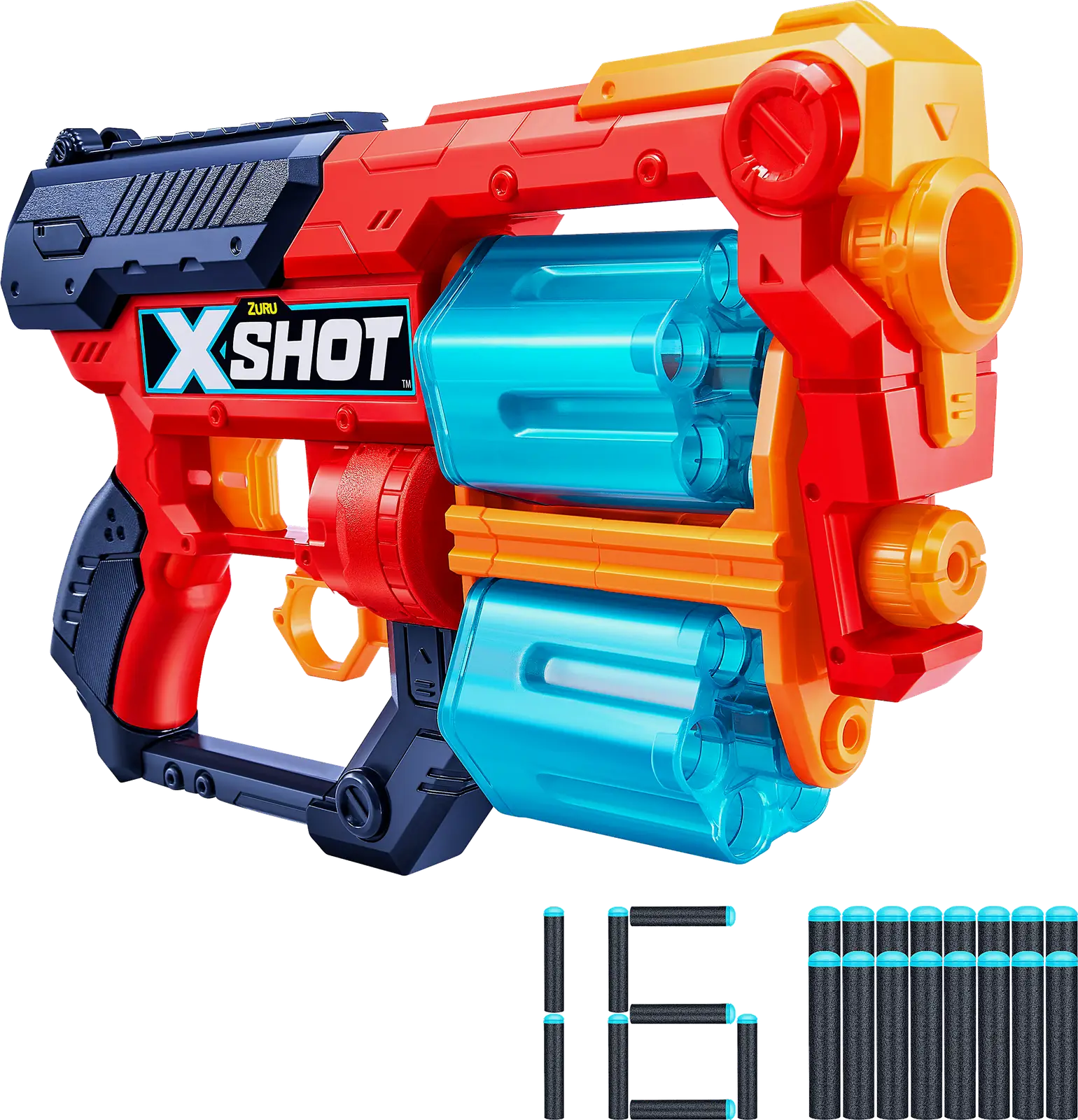 Игрушка X-Shot бластер Xcess 540г 30*18*6см