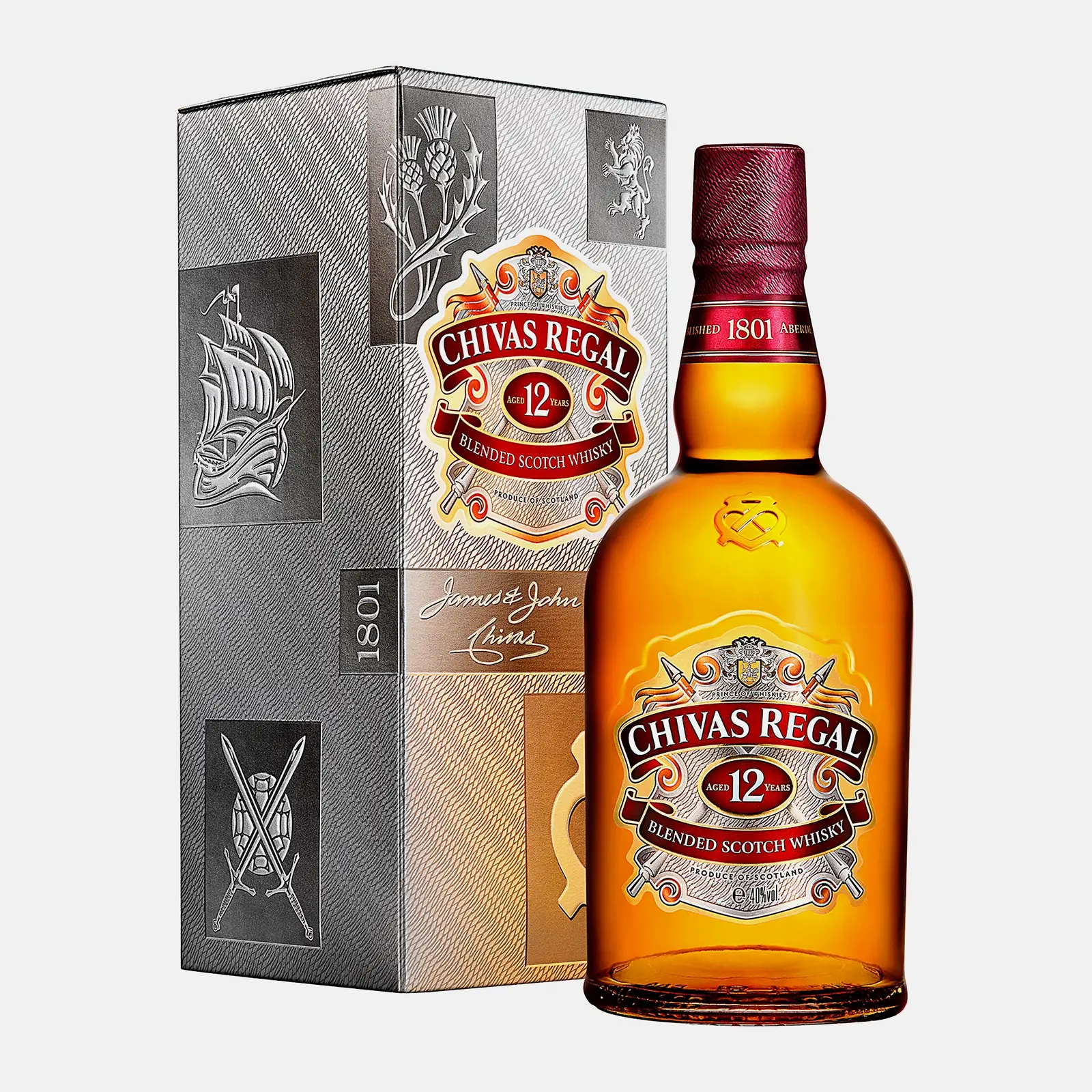 Виски Chivas Regal 12 лет 40% 700мл в - фото 2 Виски Chivas Regal 12 лет 40% 700мл в - фото 2