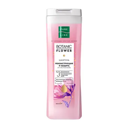 Изображение товара Шампунь для волос Реконструкция и защита Чистая линия 400мл