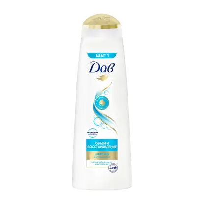 Изображение товара Шампунь Дав Объем и восстановление Da 380мл