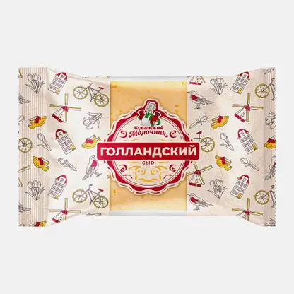 Сыр Староминский сыродел Голландский 45% весовой