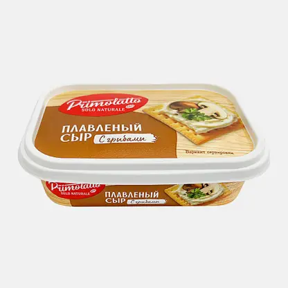 Плавленый сыр с грибами Primolatto 60% 190г