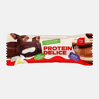 Десерт глазированный Дэлис шоколад и ваниль Fit Kit 60г