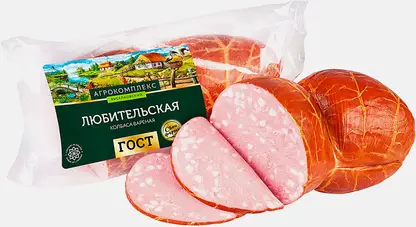 Колбаса Агрокомплекс Любительская вареная весовая