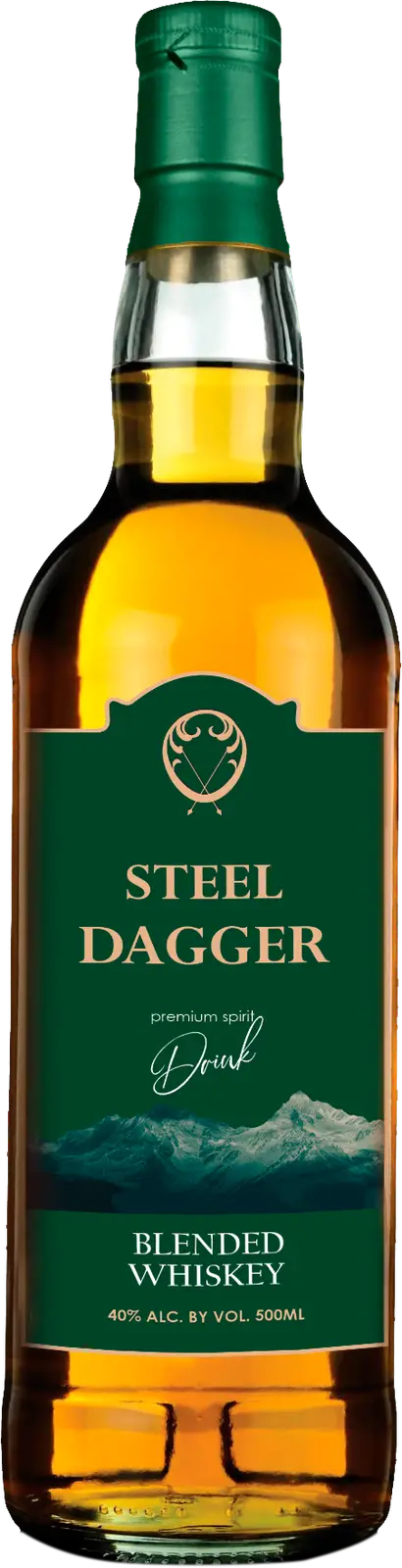 Изображение товара Виски Steel Dagger купажированный 40% 500мл армянский напиток