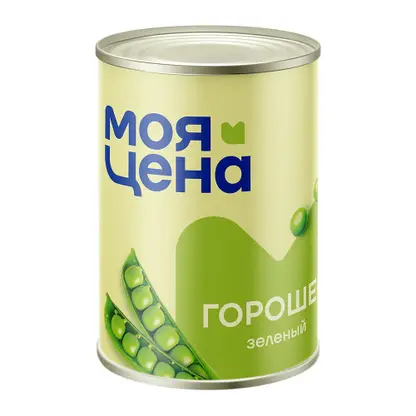 Изображение товара Горошек Моя цена консервированный 360г