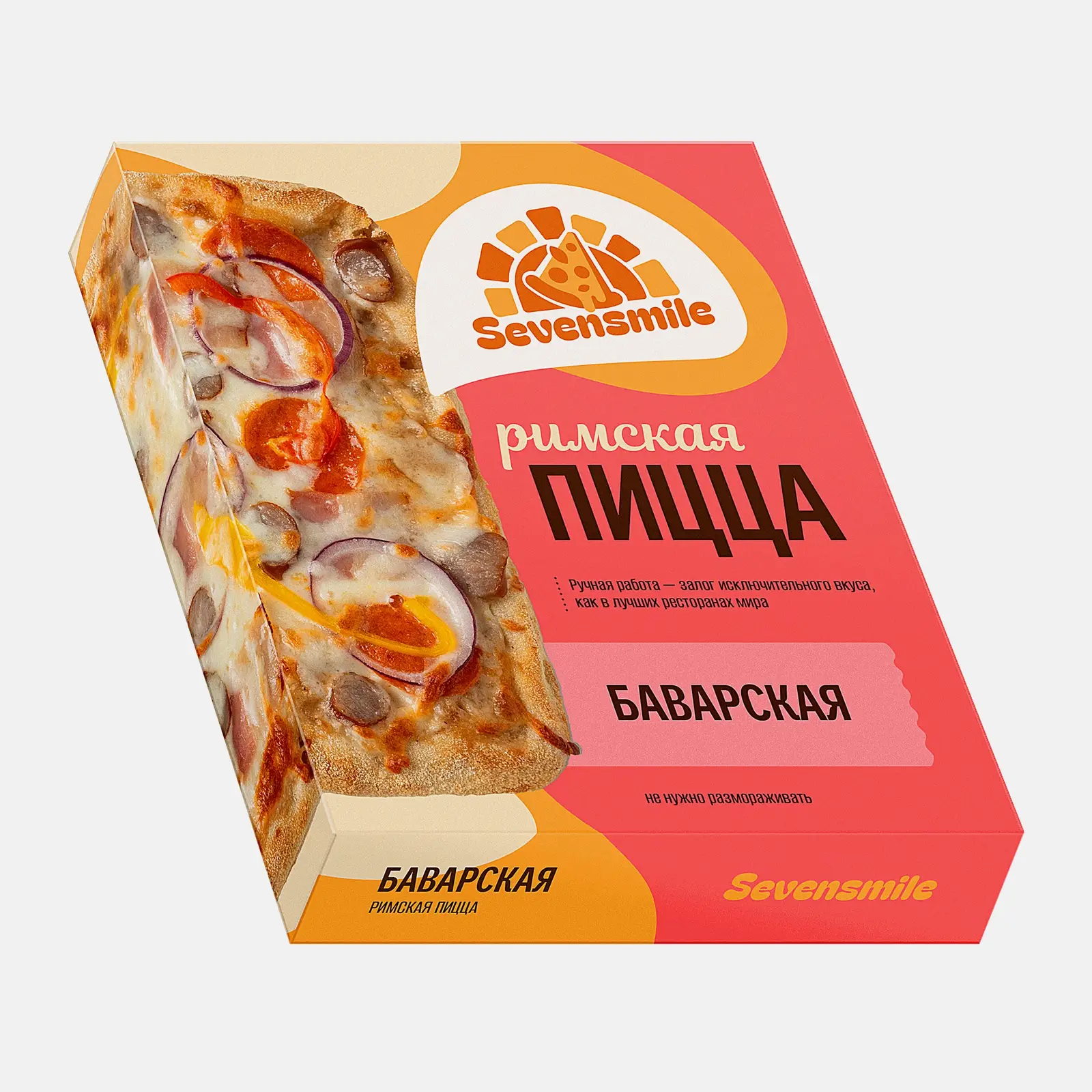 Пицца римская Баварская Sevensmile 290г