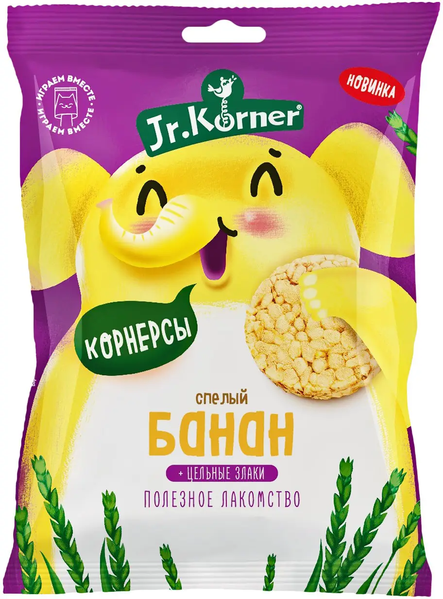 Хлебцы Dr.Korner Рисовые с бананом 30г - Магнит-Продукты