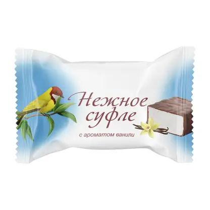 Изображение товара Конфеты нежное суфле с ароматом ванили в глазури 300 г