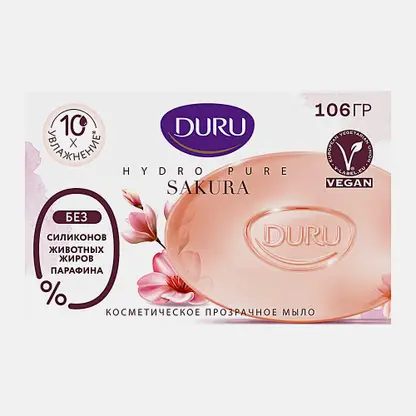 Мыло туалетное Duru Hydro pure Sakura 106г