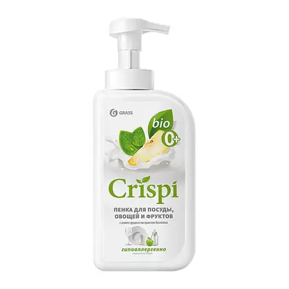 Изображение товара Пенка для мытья посуды Crispi Груша базилик 550мл