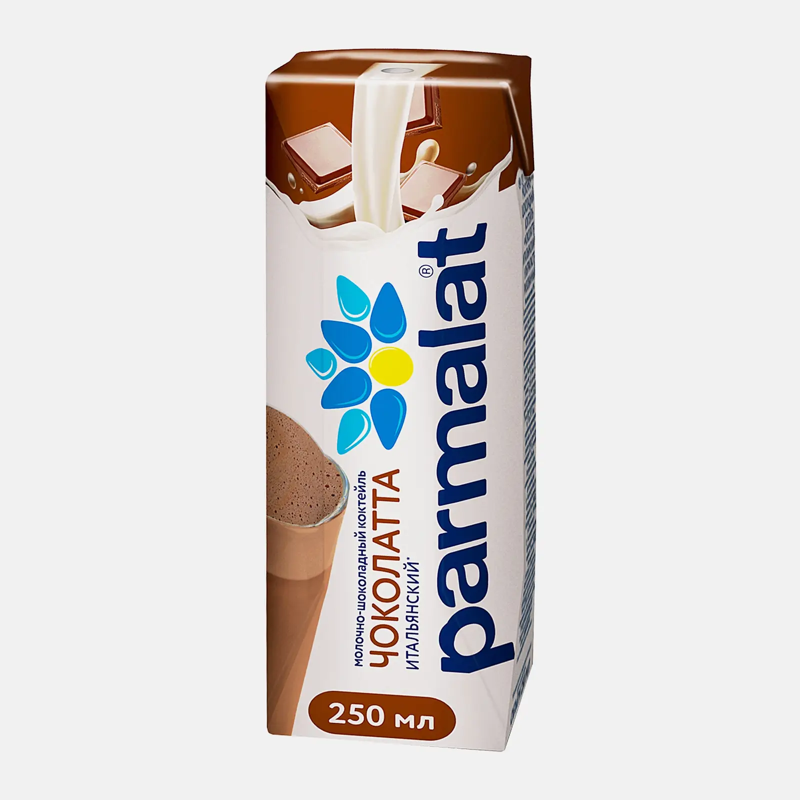 Коктейль молочно-шоколадный Parmalat Чоколатта Итальяна 1.9% 250мл - фото 2 Коктейль молочно-шоколадный Parmalat Чоколатта Итальяна 1.9% 250мл - фото 2