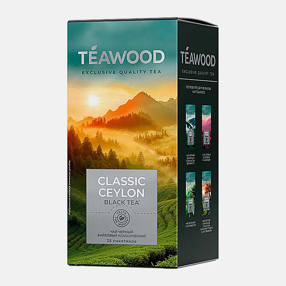 Черный чай Teawood Classic Ceylon 25пак 50г - фото 2