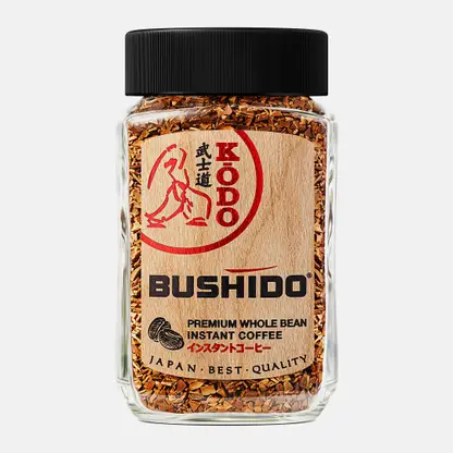 Кофе растворимый Bushido Kodo натуральный сублимированный 95г