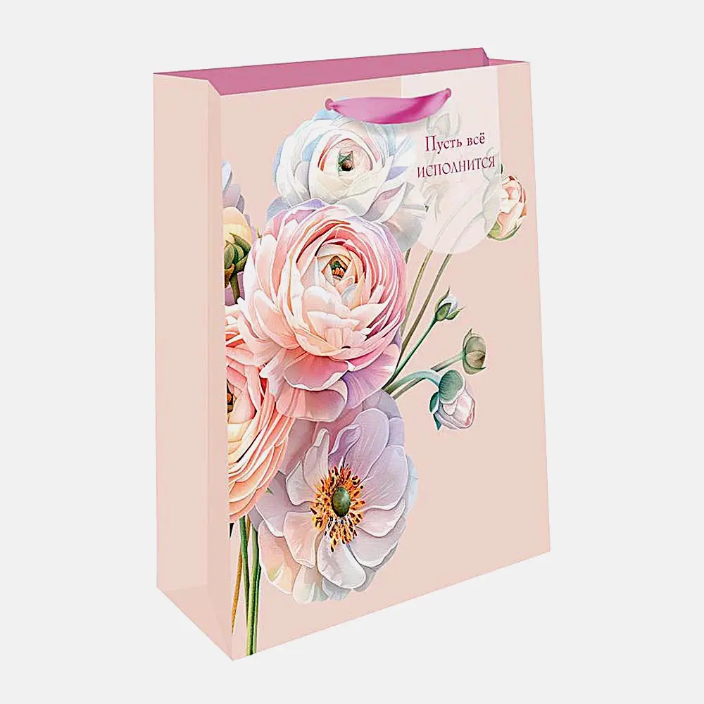 Подарочный пакет стандарт 18*22.3*10см в ассортименте