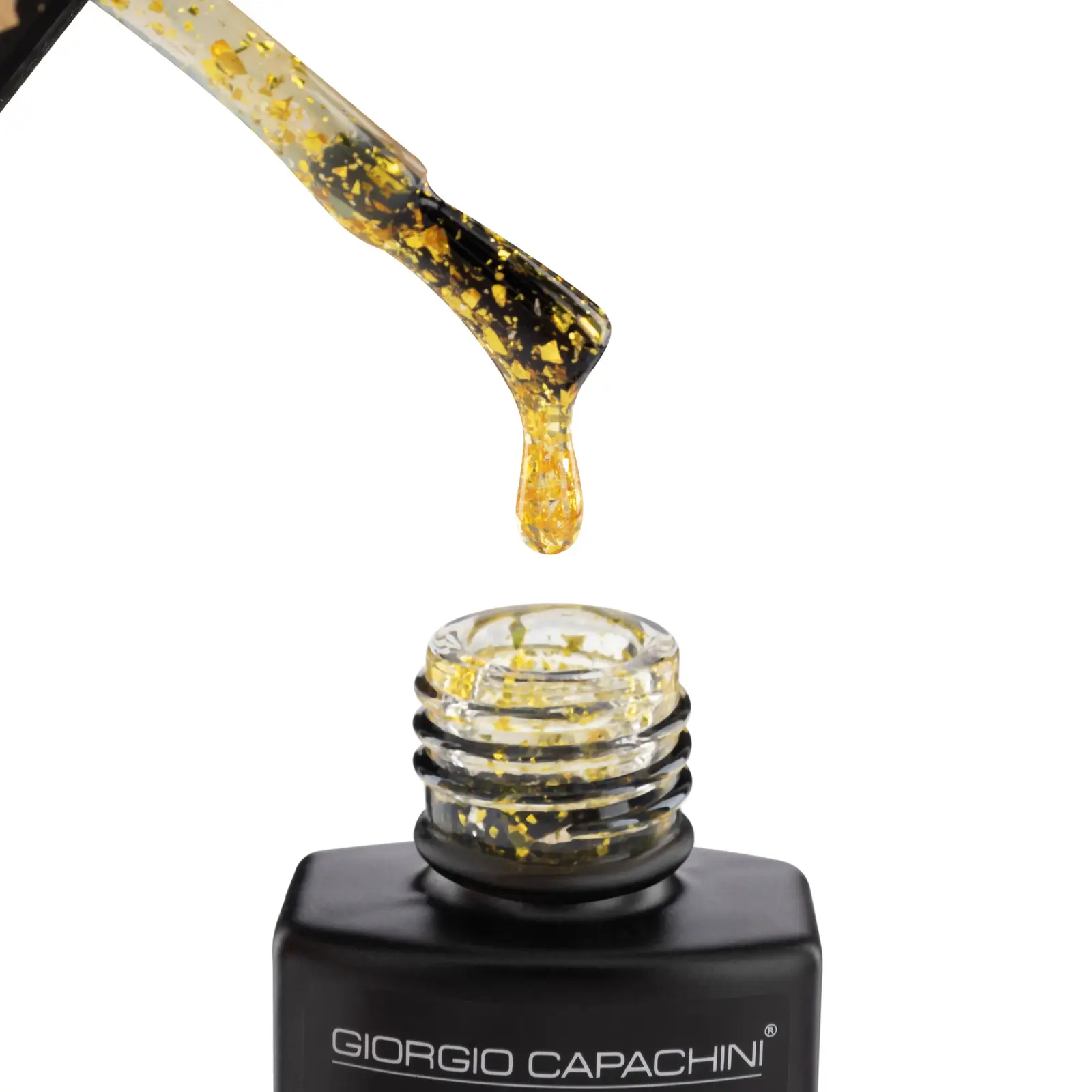 Гель-лак для ногтей Giorgio Capachini Smart Топ Crush Gold