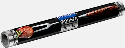 Фольга экстрапрочная Чистюля 14мкм 10м