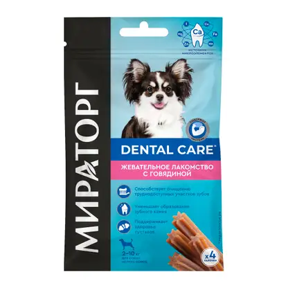 Изображение товара Лакомство для собак мелких пород Мираторг с говядиной 40 г