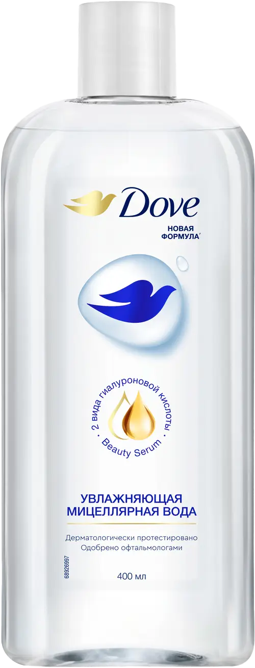 Мицеллярная вода Dove Увлажняющая 400мл