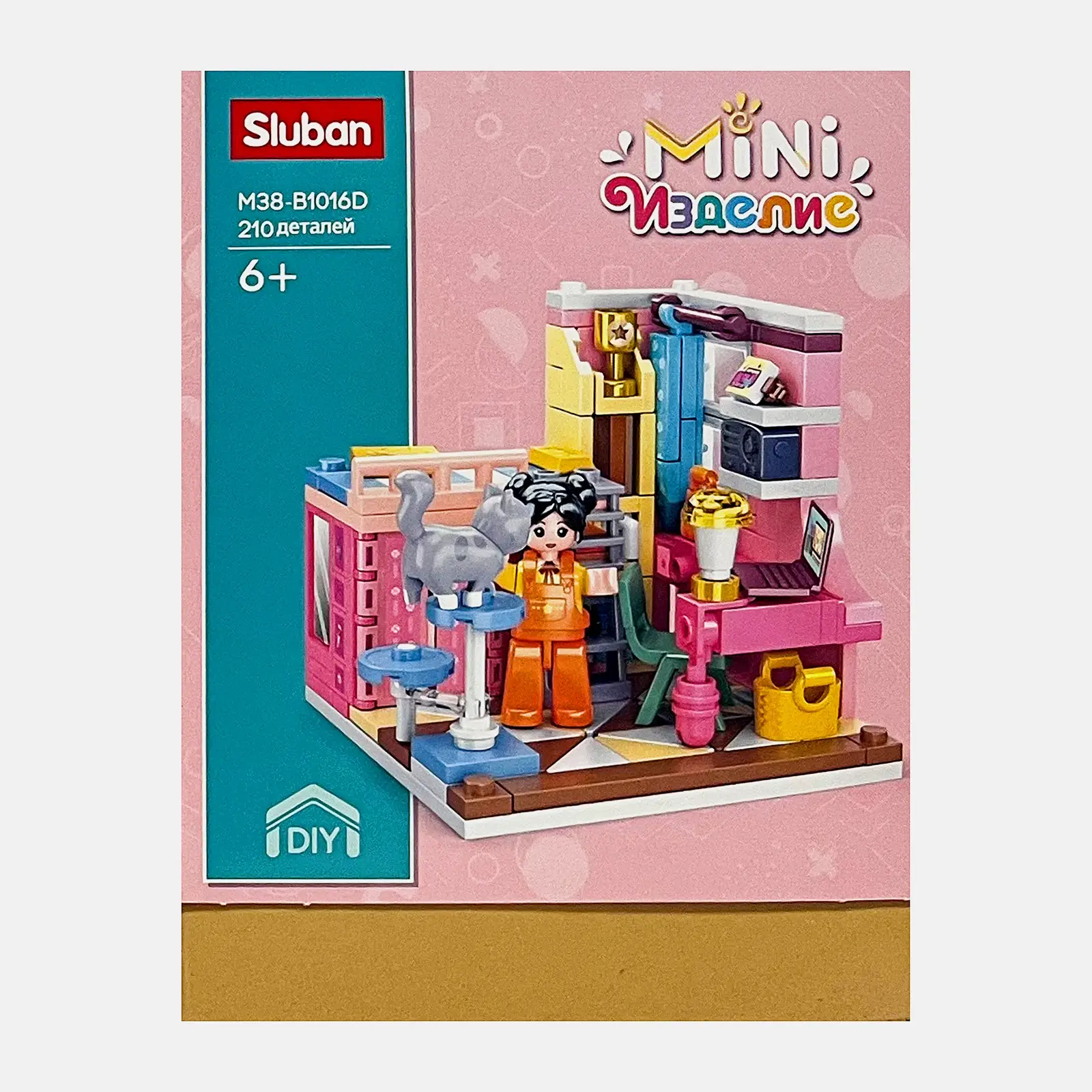 Конструктор Sluban Мини комната M38-B1016 в ассортименте - фото 4