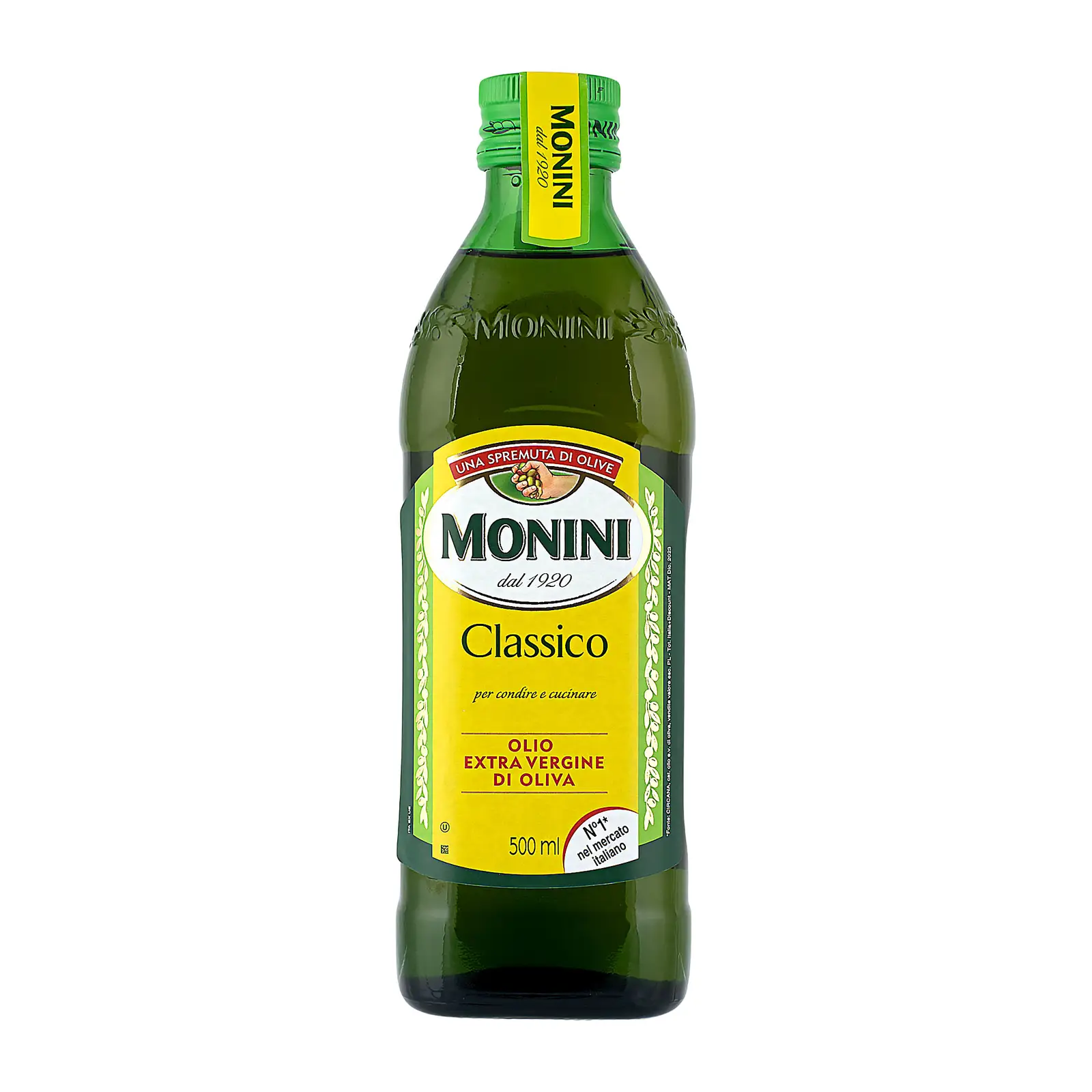 Изображение товара Масло оливковое Monini Classico Extra Vergine 500 мл - натуральное, высококачественное