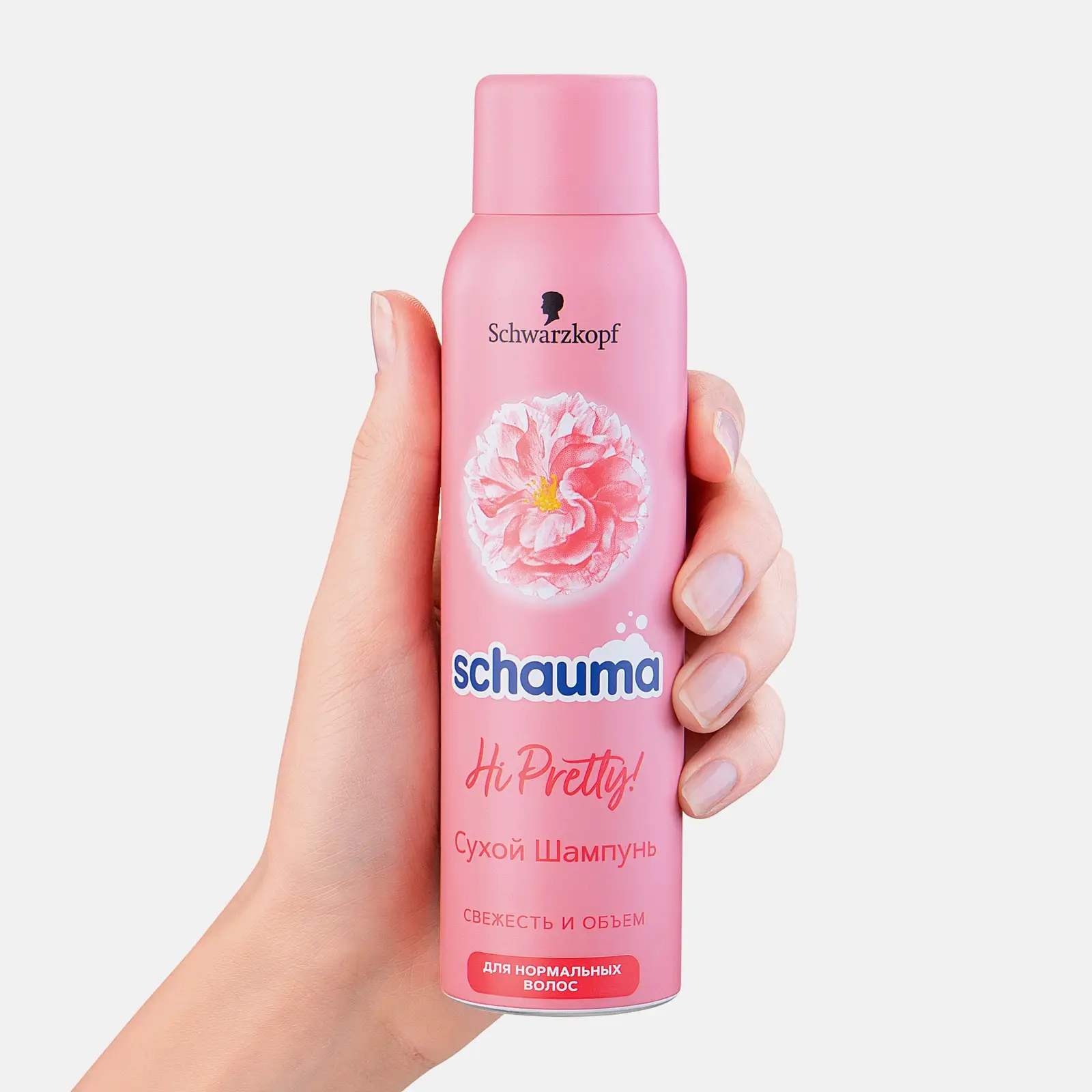 Сухой шампунь для волос Шаума Свежесть и объём для нормальных волос 150мл