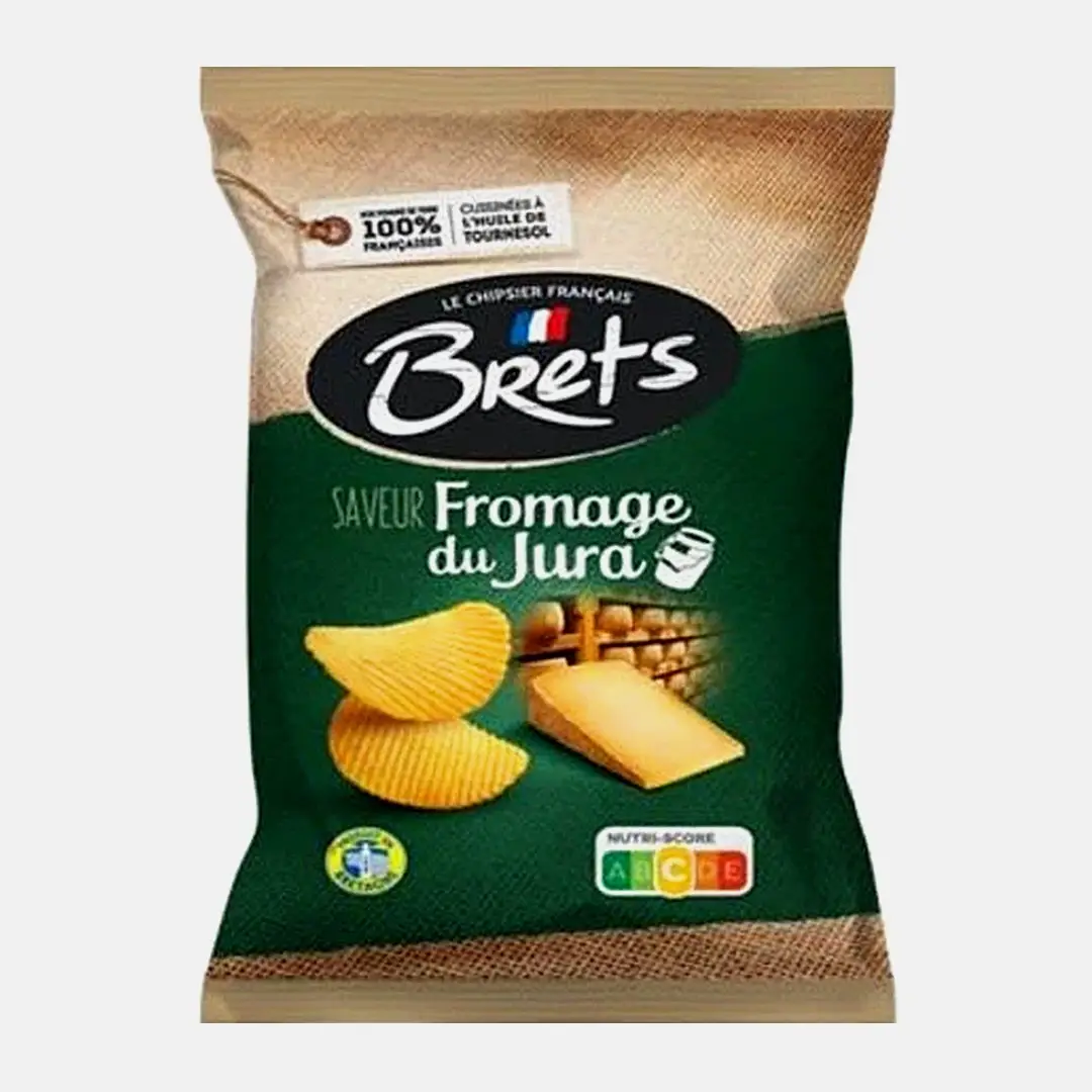 Чипсы сыр жура Brets 125г