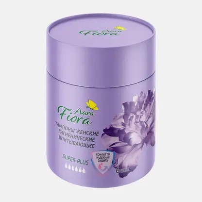 Тампоны Super Plus Aura Fiora 6шт