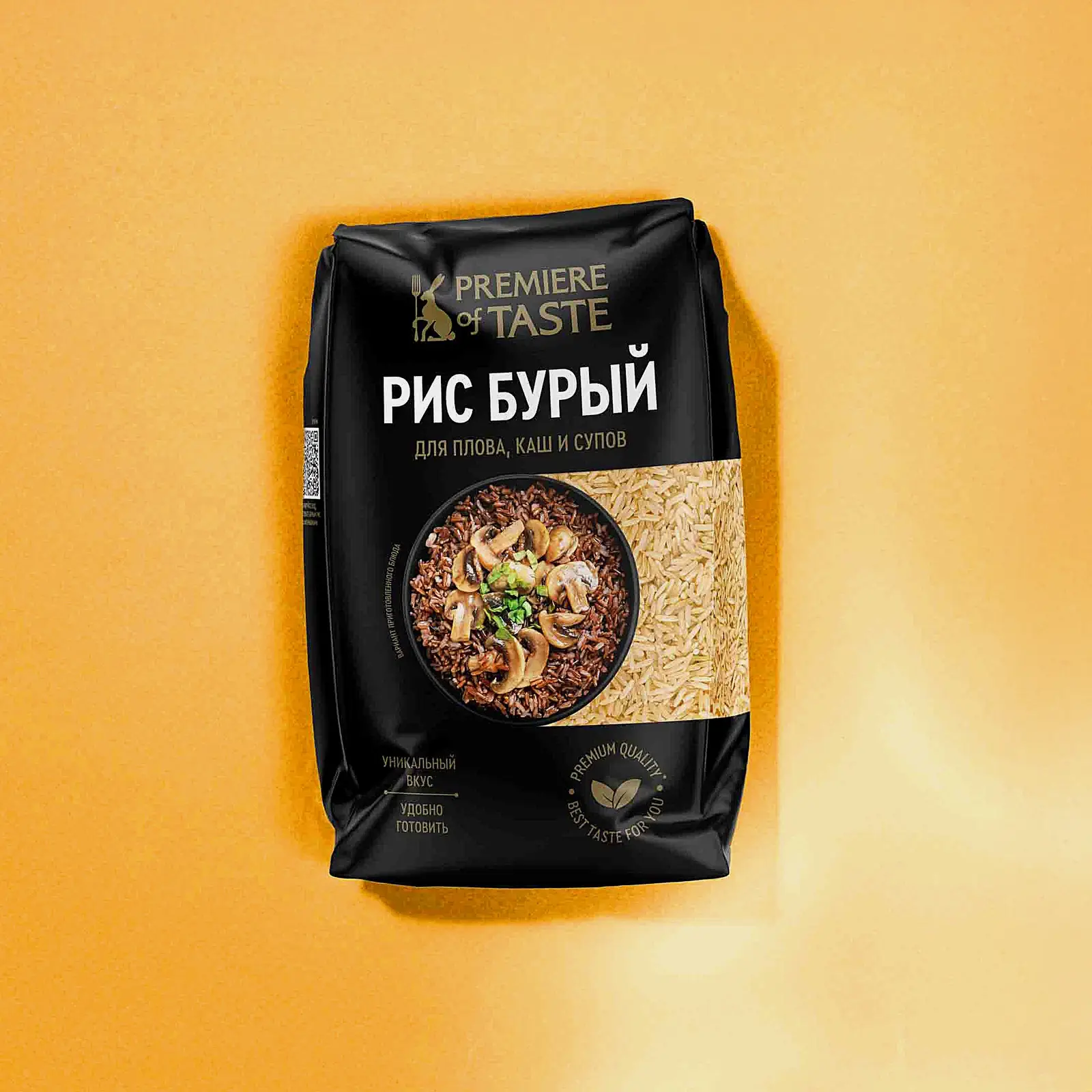 Изображение товара Бурый рис Premiere of Taste 400г натуральный корм для здорового питания