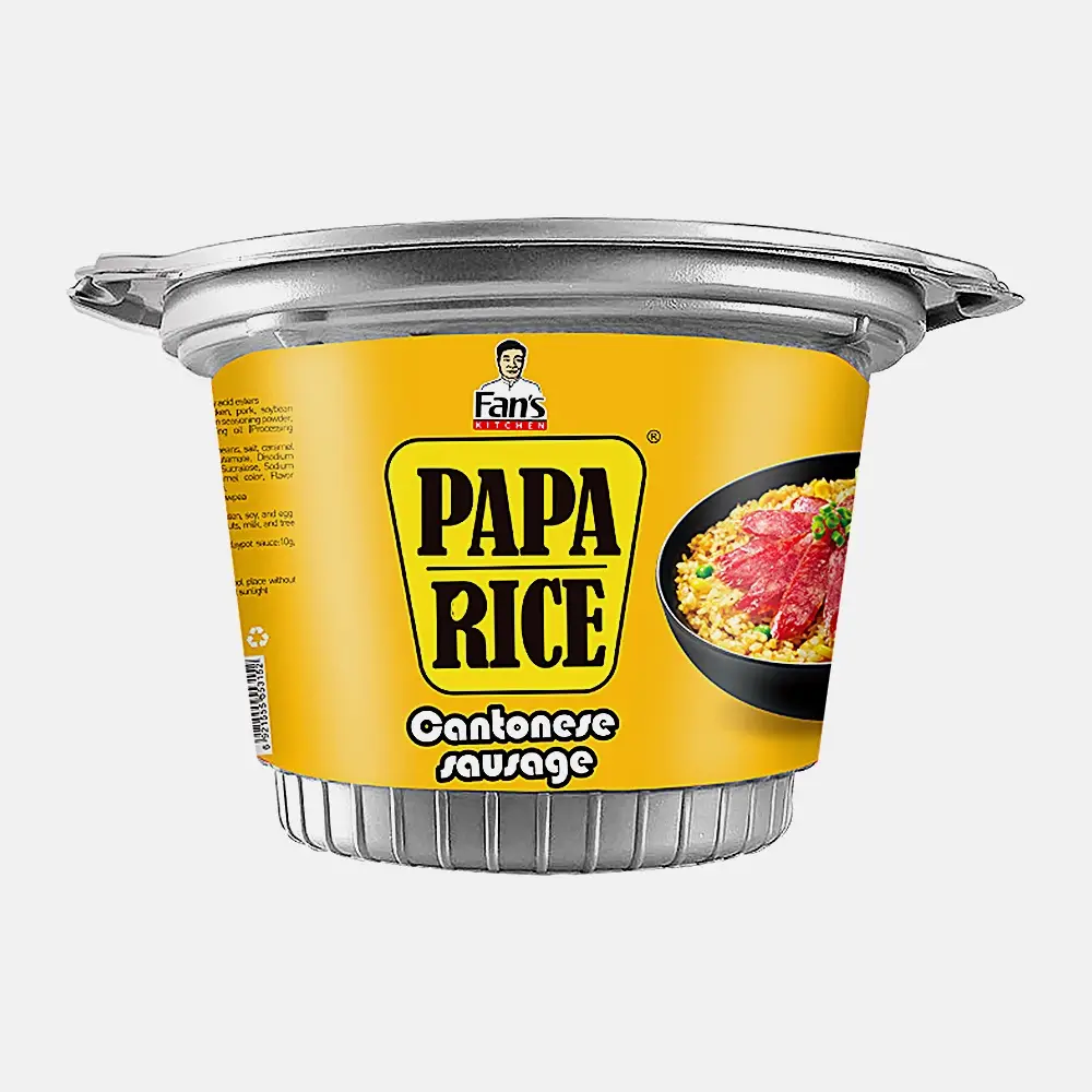Рис с колбасой по-кантонски Papa Rice 252г