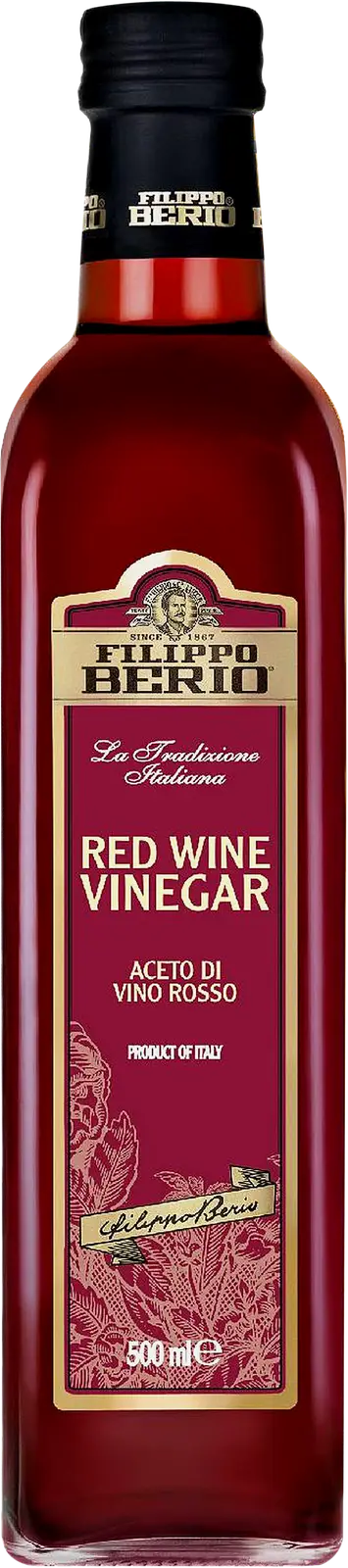 Уксус Filippo Berio винный красный 500мл