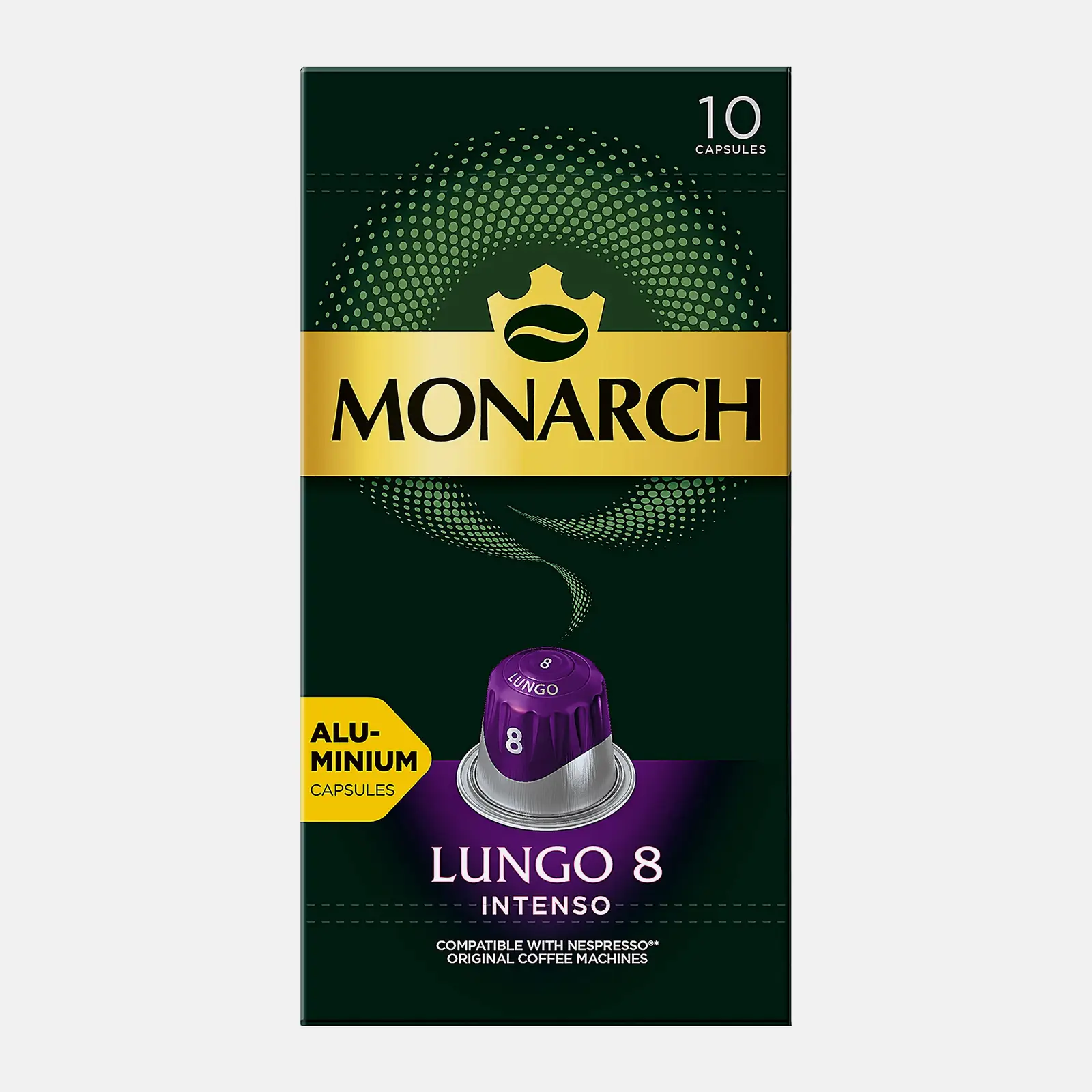 Изображение товара Кофе в капсулах Monarch Lungo 8 Intenso 52г 10шт