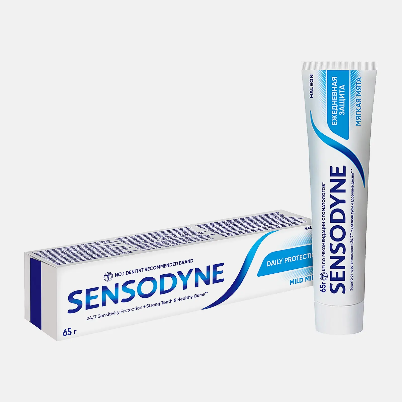Зубная паста Sensodyne Ежедневная защита для чувствительных зубов 65г - фото 5
