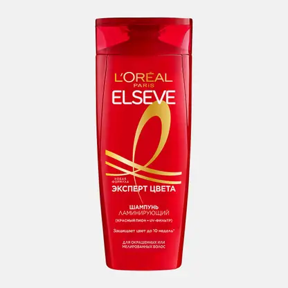Шампунь L’Oréal Paris Elseve Ламинирующий Эксперт цвета для окрашенных или мелированных волос 400мл