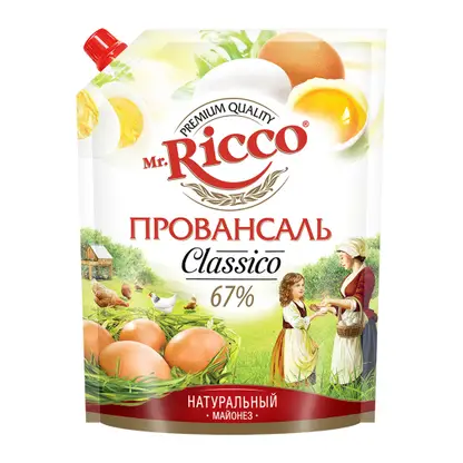 Изображение товара Майонез Mr. Ricco Провансаль 67% 630г