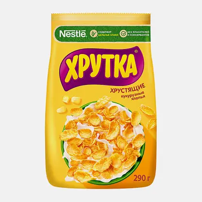 Хлопья кукурузные хрустящие Хрутка 290г