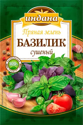 Изображение товара Приправа Индана Базилик 7г