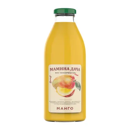 Изображение товара Нектар Мамина дача манго с мякотью 750мл