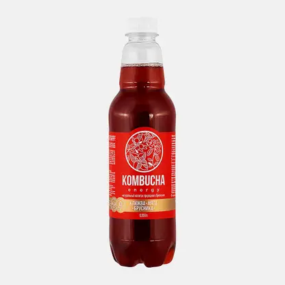 Напиток Kombucha Energy натуральный природного брожения Клюква-мята-брусника 555мл