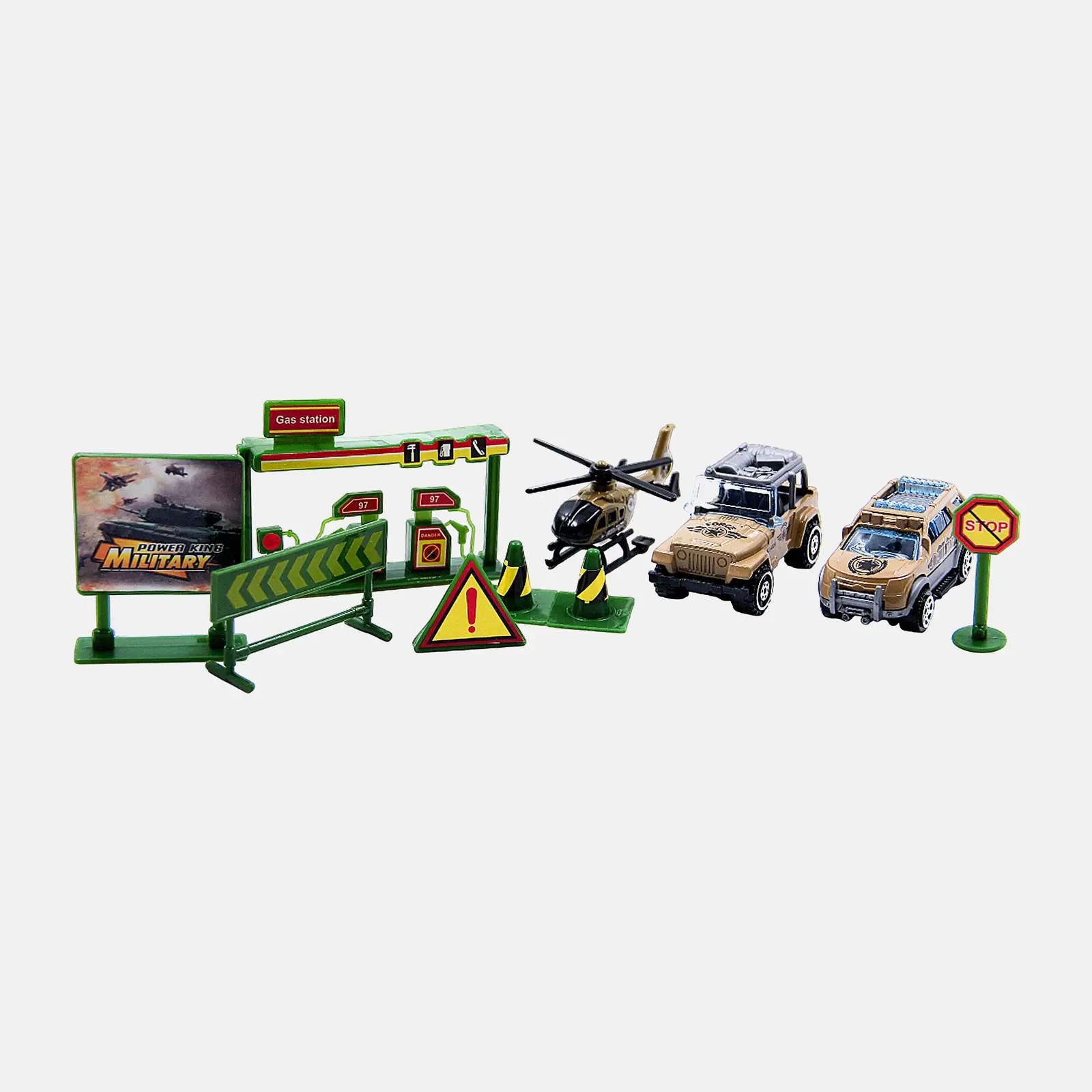 Набор машинок 1:64 металл с аксессуарами в ассортименте - фото 8