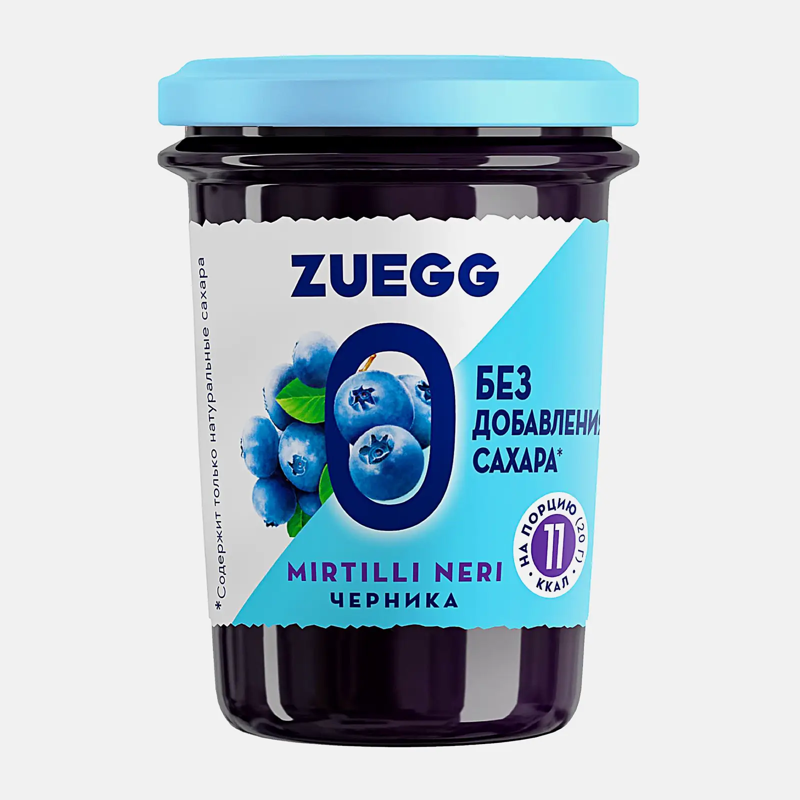 Конфитюр Zuegg Черника без добавления сахара 220г Конфитюр Zuegg Черника без добавления сахара 220г