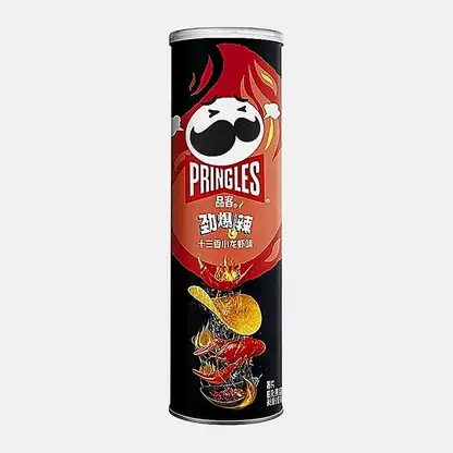 Чипсы Острые раки Pringles 110г