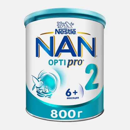 Молочная смесь NAN 2 OPTIPRO с 6 месяцев 800г