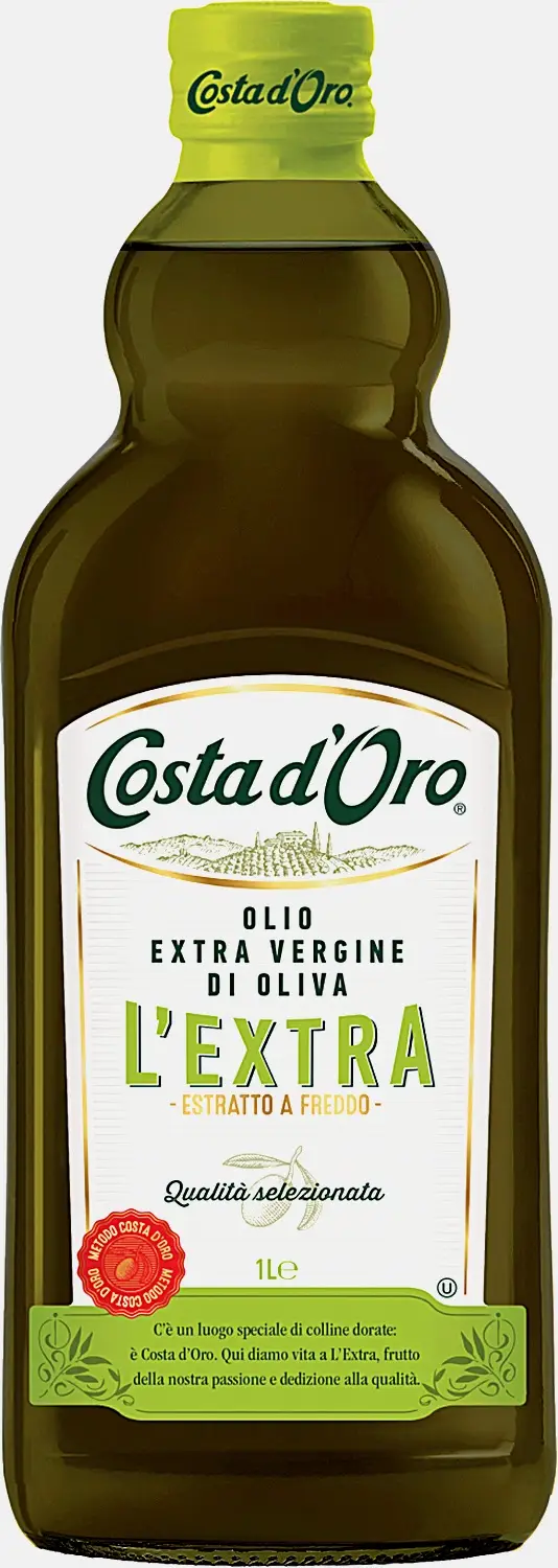 Масло оливковое Costa Doro нерафинированное 1л