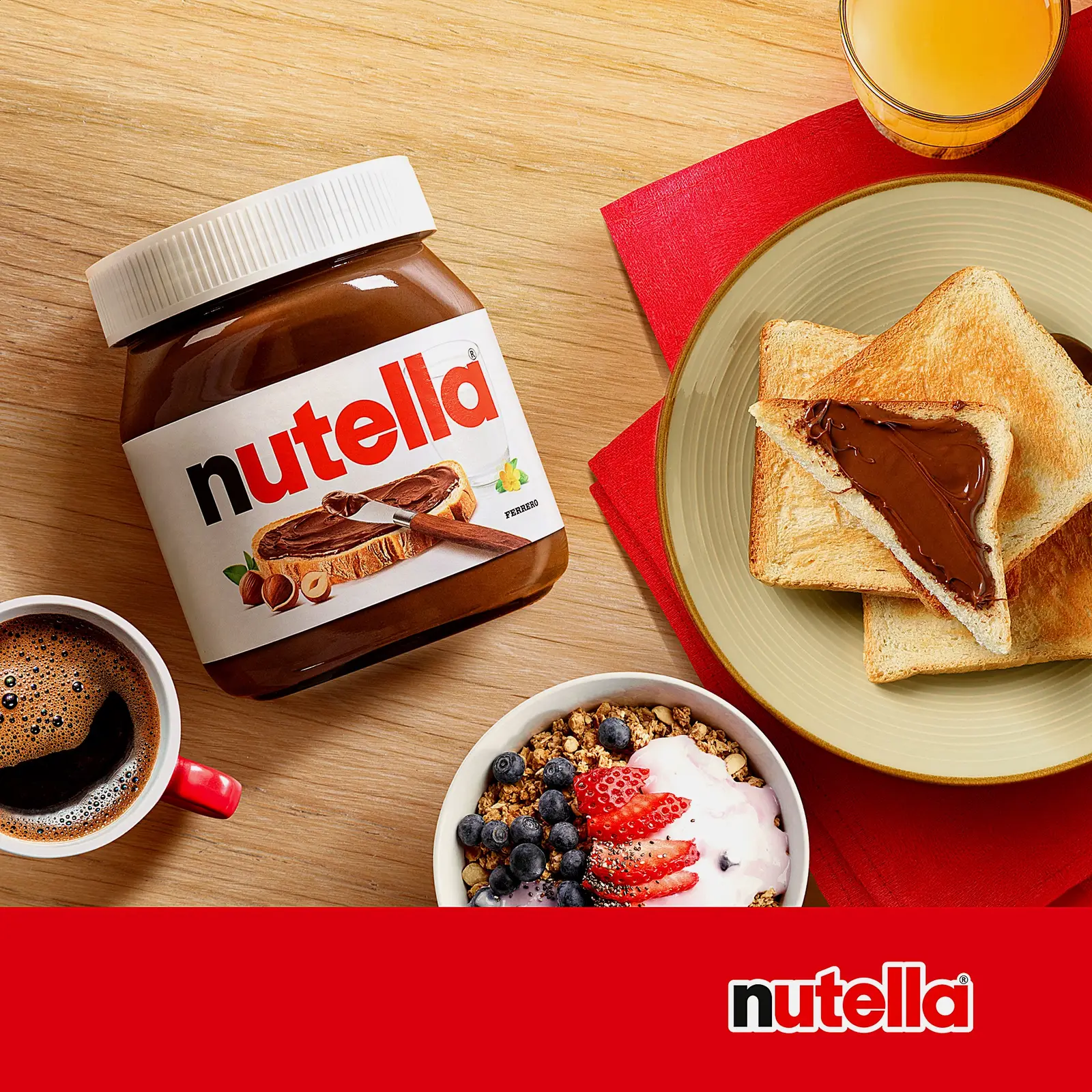 Паста ореховая с добавлением какао Nutella 350г