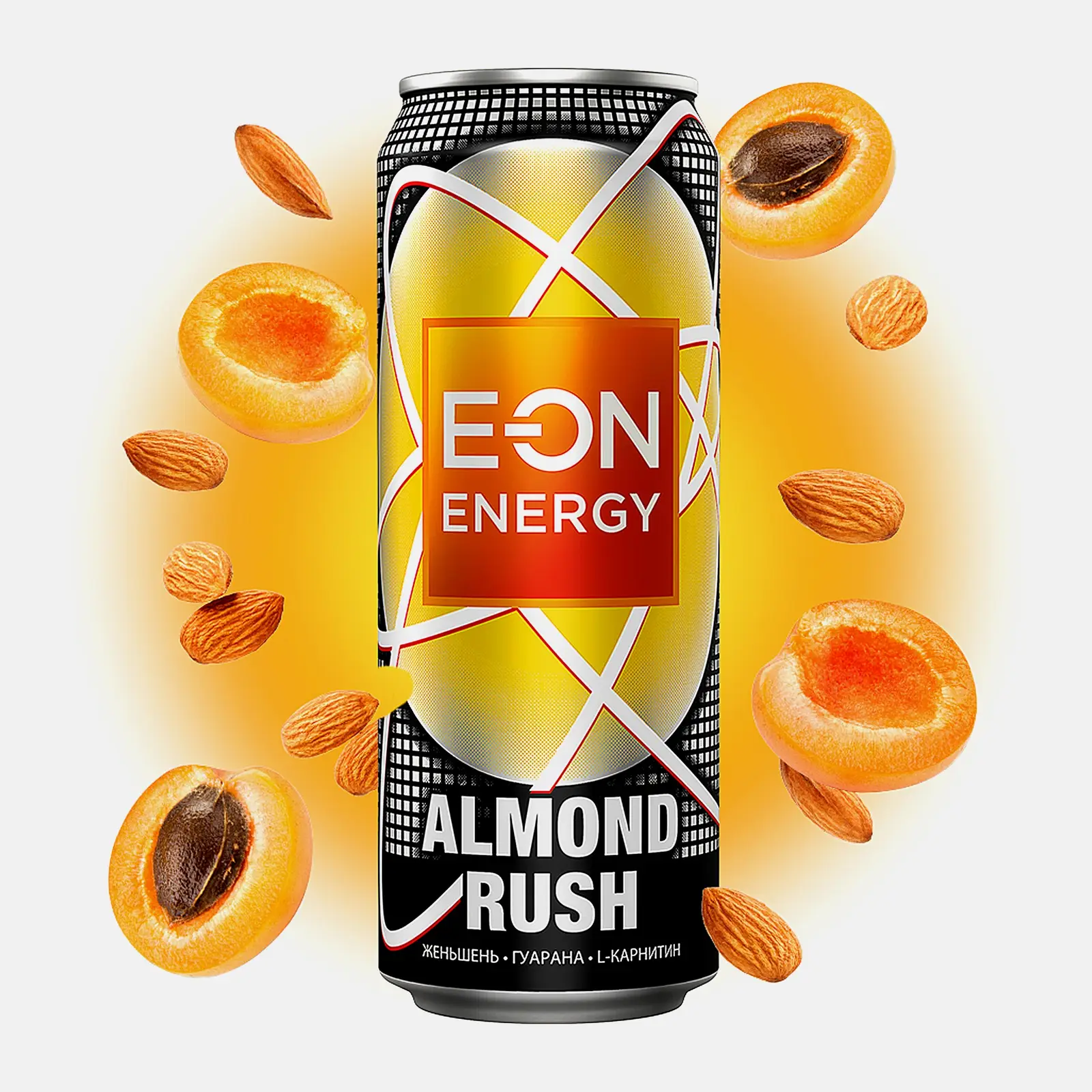 Напиток энергетический E-On Almond Rush 450мл Напиток энергетический E-On Almond Rush 450мл