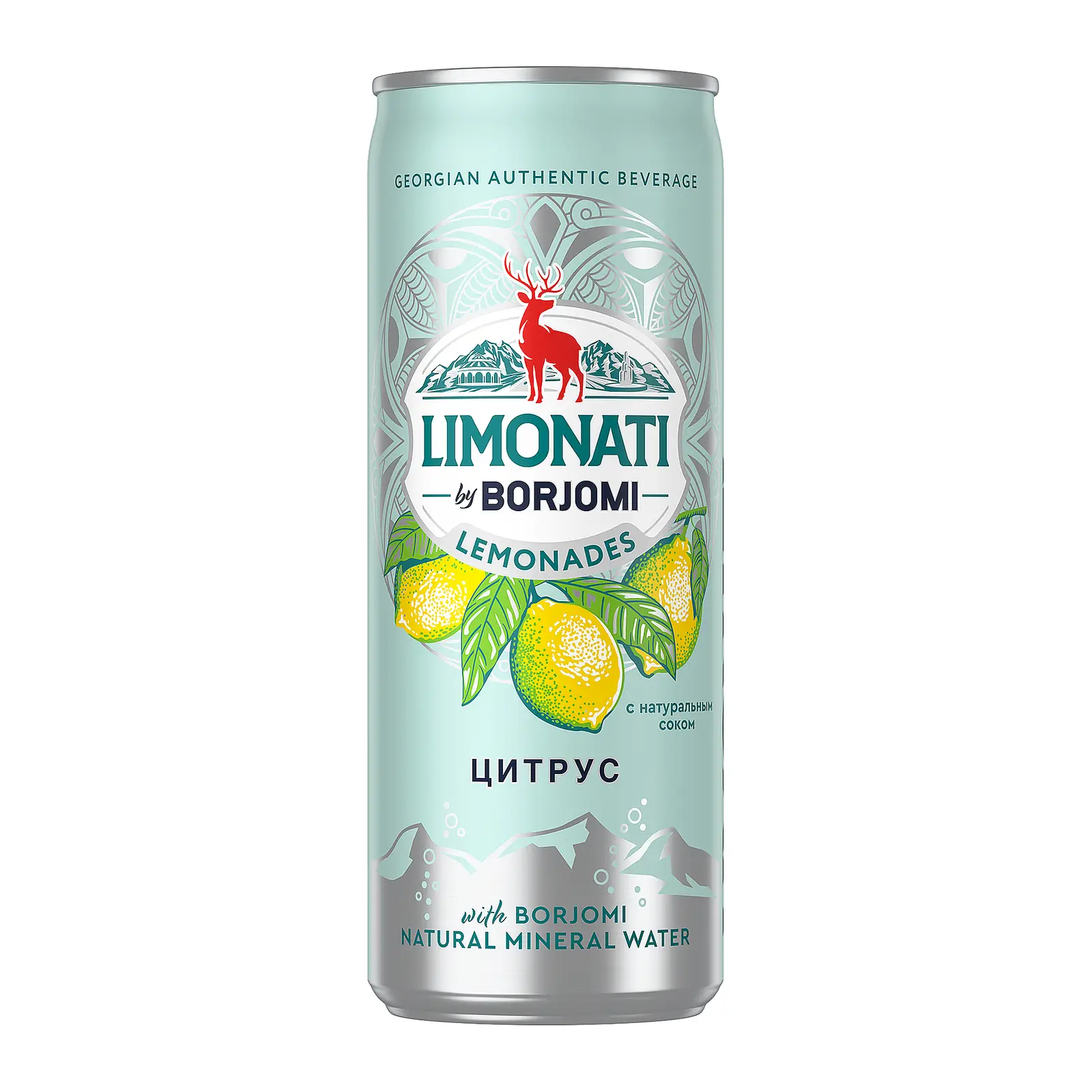 Изображение товара Напиток Limonati By Borjomi Цитрус 330мл