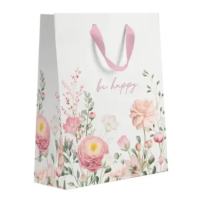 Изображение товара Пакет Пакетико подарочный матовая ламинация M ПДЛ W 22.7*18*10см в ассортименте