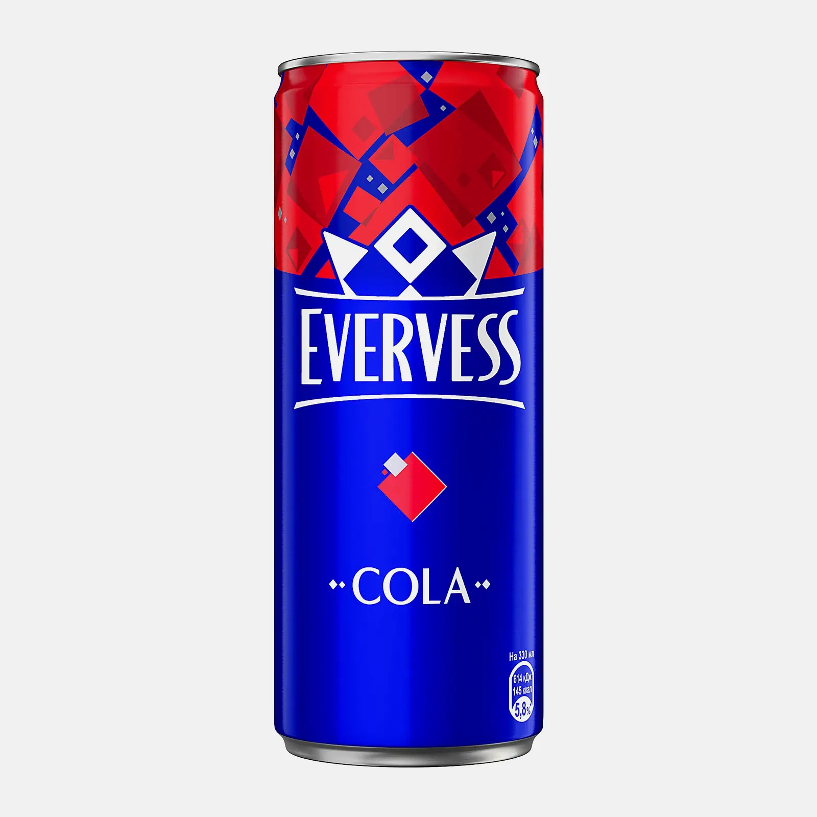 Изображение товара Газированный напиток Кола Evervess 330мл